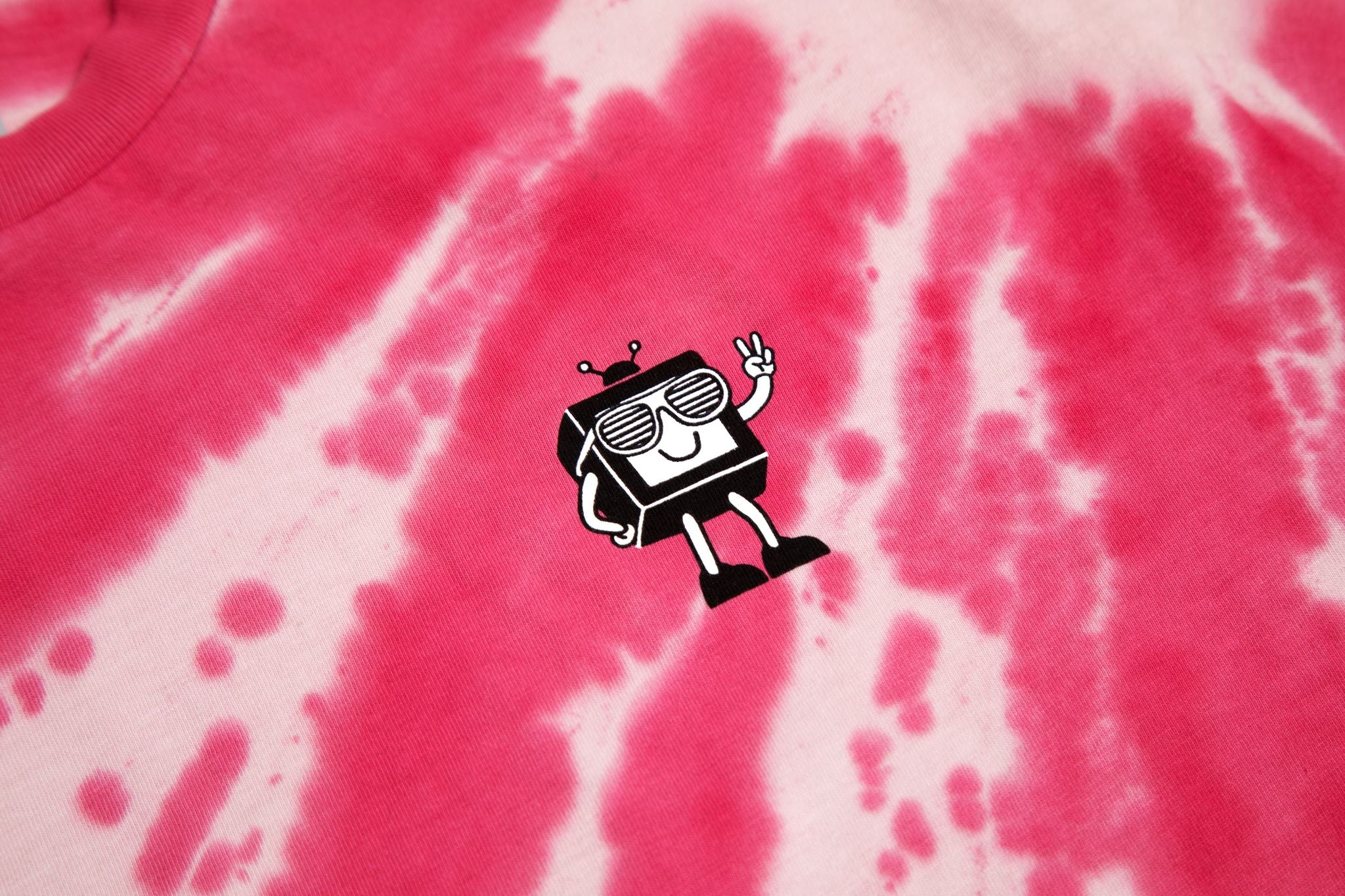 Telly Tie Dye Tee - Pink